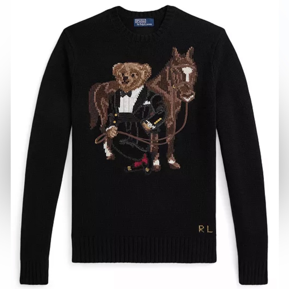 RARE NWT 2026 Polo Bear Sweater - Picture 3 of 3